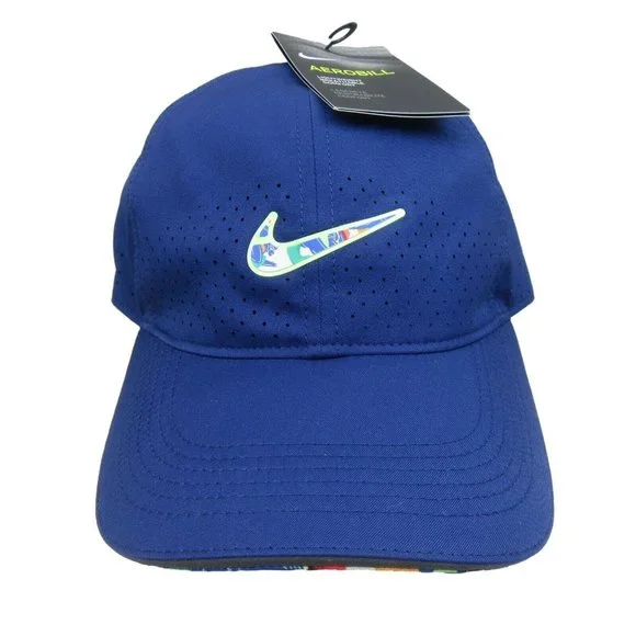 NIKE BE TRUE DRI-FIT AEROBILL FEATHERLIGHT RUNNING HAT CAP STRAPBACK Adjustable Nike Aerobill Featherlight Running Cap Women main image 3